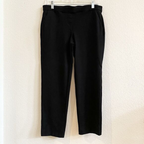 Talbots Black Rayon Spandex Leggings Pants - 4P - Picture 1 of 7